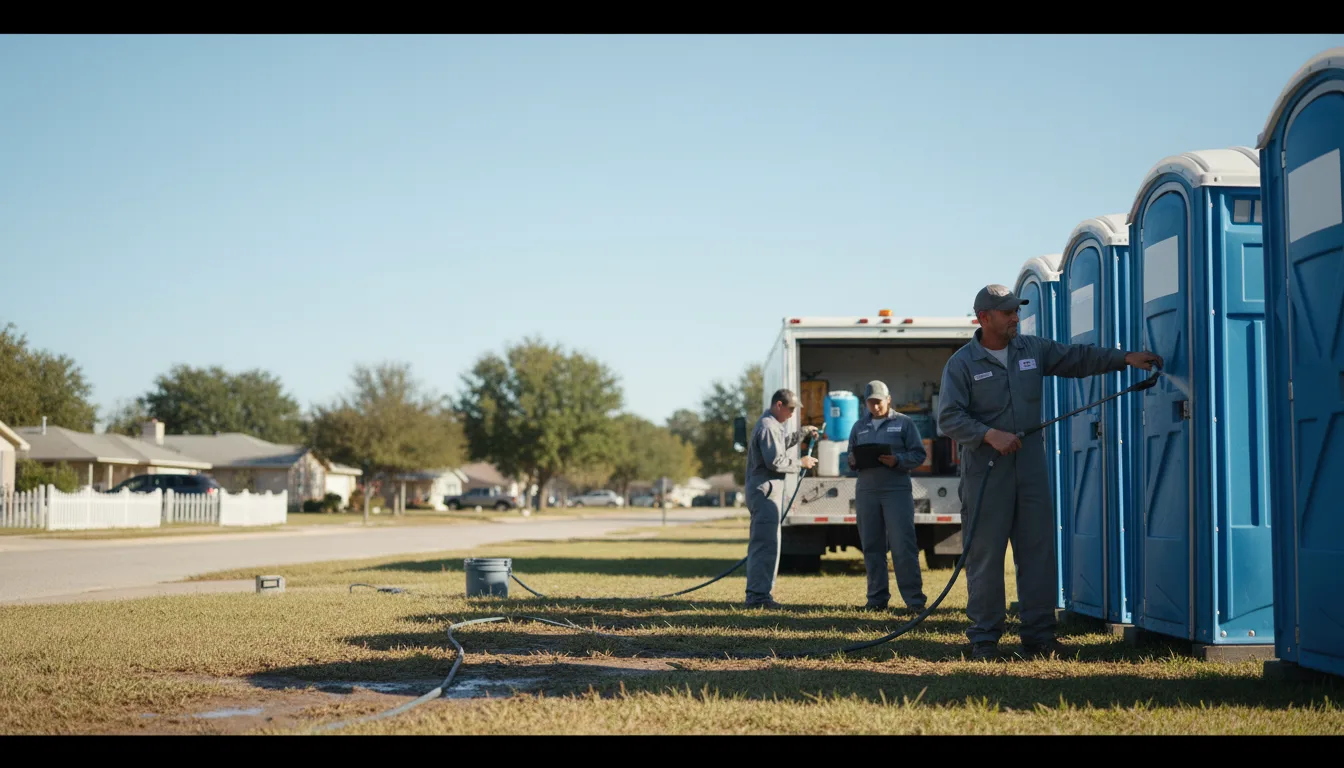 Long-Term Portable Toilet Rental in Fayetteville, TN near me